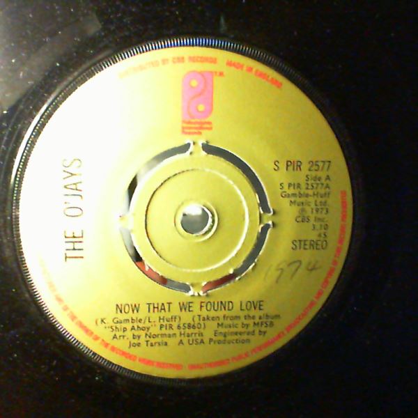O'Jays — Now That We Found Love / You Got Your Hooks In Me