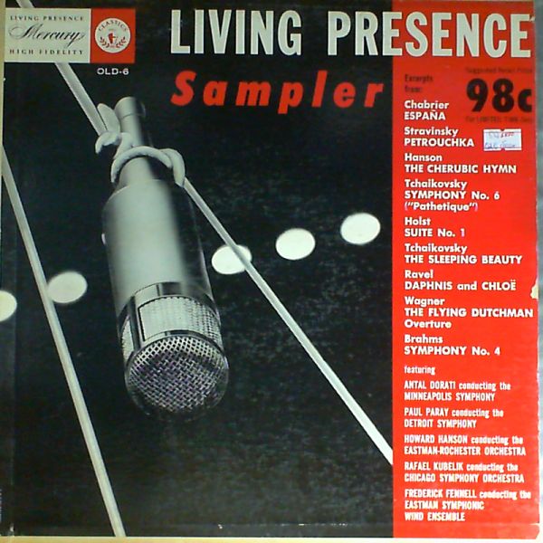 Sampler — Chabrier, Stravinsky,Hanson, Tchaikovsky, Holst, Ravel, Warner, Brahms