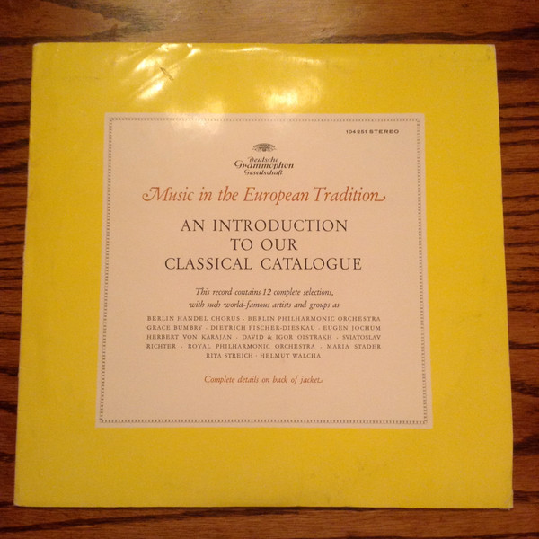 Various — An Introduction To Our Classical Catalogue