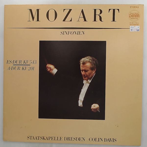 Staatskapelle Dresden (cond. Davis C.) — Mozart - Sinfonien in Es-dur, in A-dur