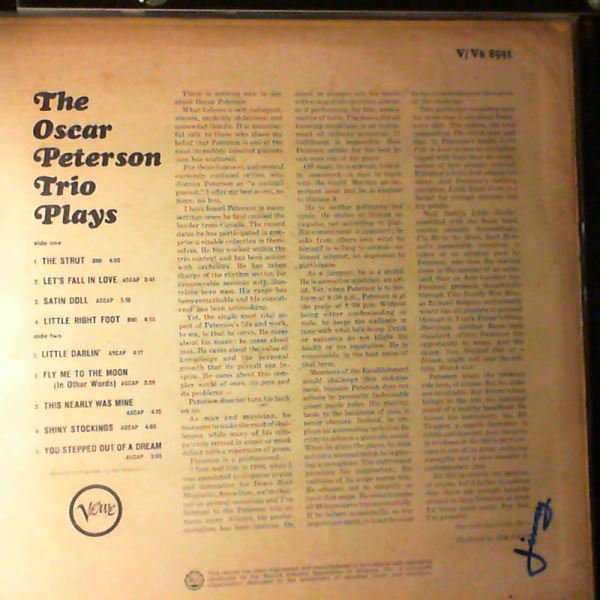 Oscar Peterson — Oscar Peterson