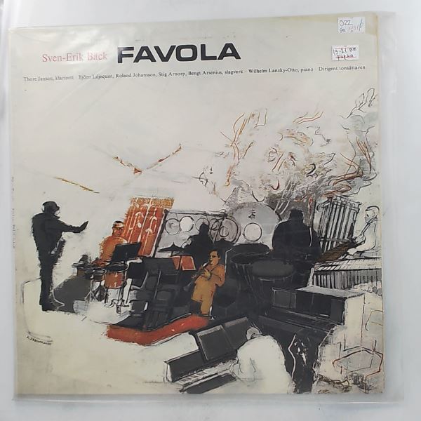 Stockholms Filharmonikers Blasarkvintett — Back Sven-Erik – Favola / Nielsen Carl - Blaskvintett Op. 43