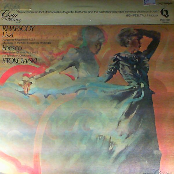Stokowski Leopold (con.) — Liszt-Hungarian Rhapsodies 1,2,3. Enesco-Roumanian Rhapsodies