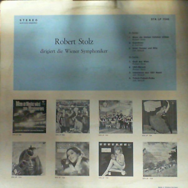 Stolz Robert (conductor) — Mit Robert Stlolz in wien