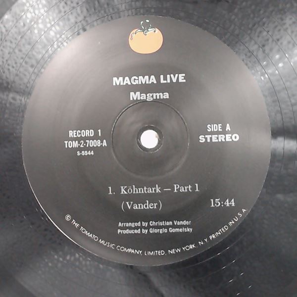 Magma (6) — Magma Live