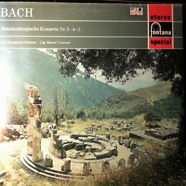 Stuttgart Soloists (cond. Couraud M.) — Bach - Brandenburgische Konzerte Nr. 3, 4, 5