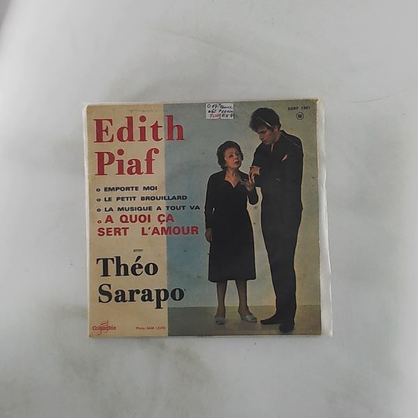 Piaf Edith and Sarapo Theo — A Quoi Ca Sert L'amour / Musique A Tout Va / Emporte-moi / Le Petit Brouillard