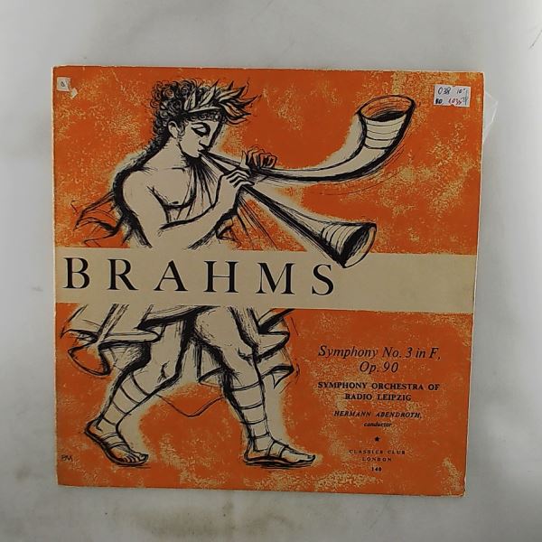Symphony Orchestra of Radio Leipzig (dir. Abendroth H.) — Brahms - Symphony No. 3