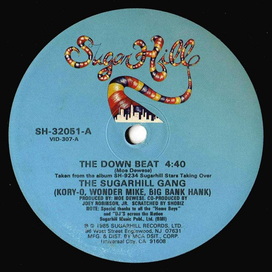 Sugarhill Gang — The Down Beat
