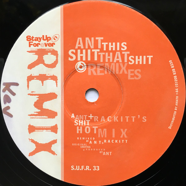 Ant — This Shit / That Shit (Remixes)