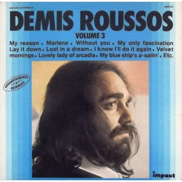 Demis Roussos — Demis Roussos Volume 3