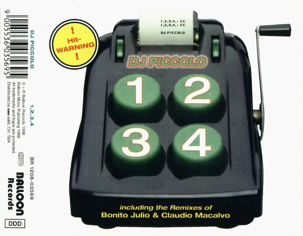 DJ Piccolo — 1, 2, 3, 4