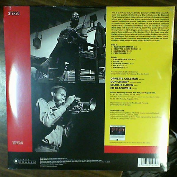 The Ornette Coleman Quartet — This Is Our Music