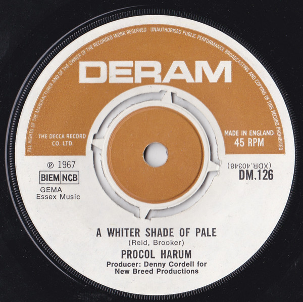 Procol Harum — A Whiter Shade Of Pale