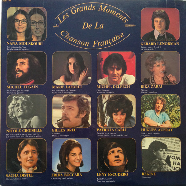 Various Artists — Les Grands Moments de la Chanson Francaise