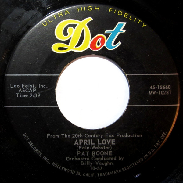 Pat Boone — April Love