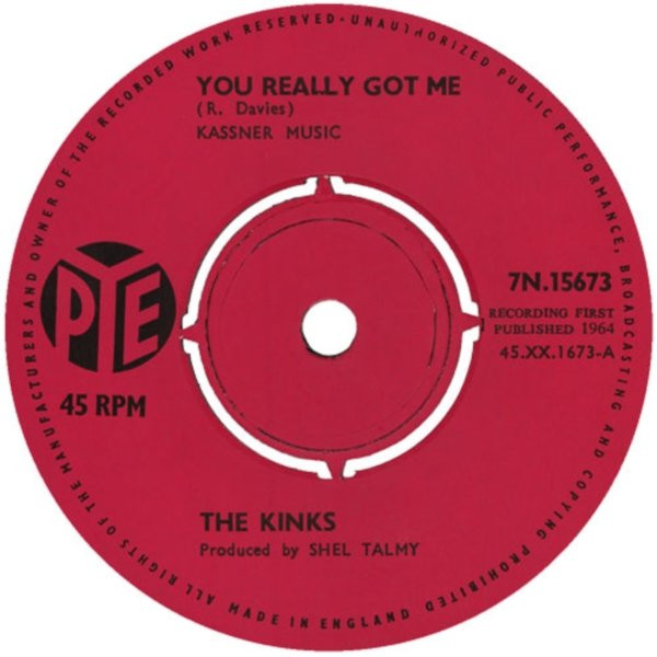 The Kinks — You Really Got Me