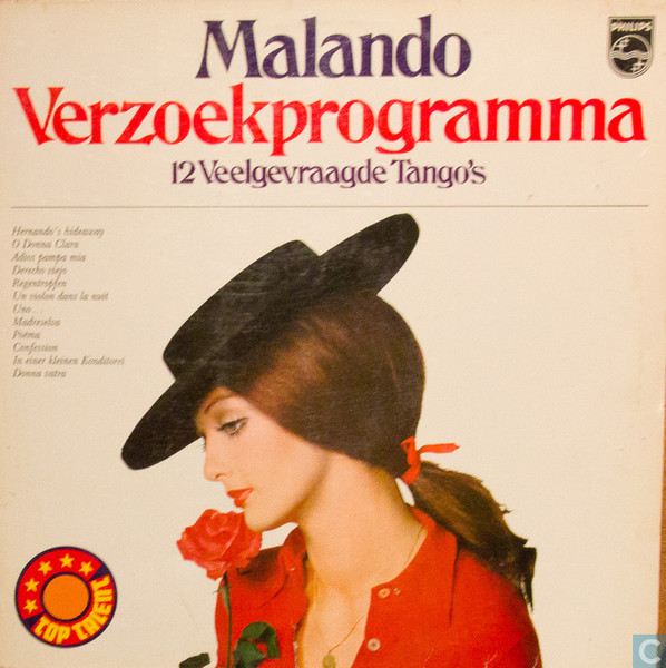 Malando And His Tango Orchestra — Malando Verzoekprogramma - 12 Veelgevraagde Tango's