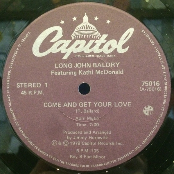 Long John Baldry — Come And Get Your Love