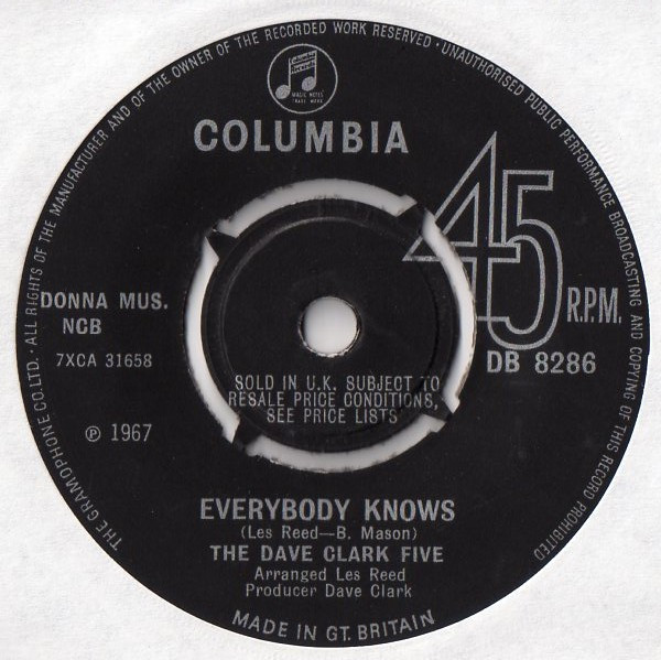 The Dave Clark Five — Everybody Knows