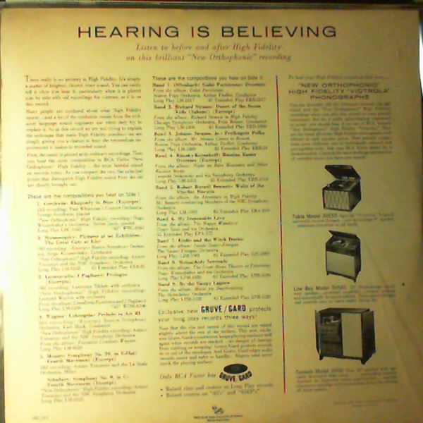 Various Artists — Hearing Is Believing: Gershwin, Moussorgsky, Leoncavallo, Wagner, Mozart, Schubert, Offenbach, Strauss, Rimsky-Korsakov