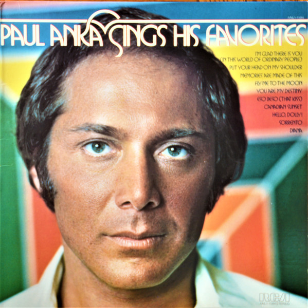 Paul Anka — Paul Anka Sings His Favorites