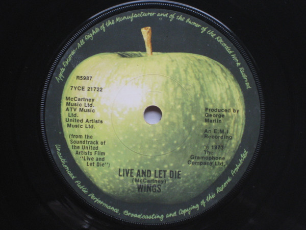 Wings (2) — Live And Let Die