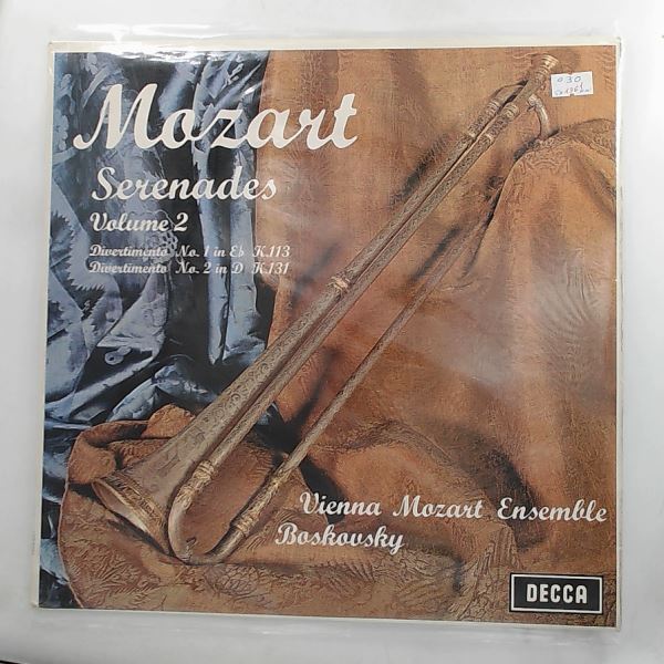 Vienna Mozart Ensemble (cond. Boskovsky W.) — Mozart - Serenades Volume 2