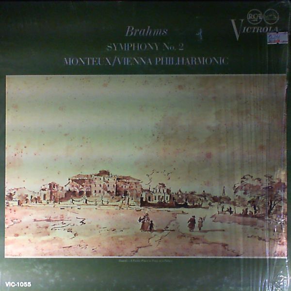 Vienna Philharmonic Orchestra (cond. Monteux P.) — Brahms - Symphony No.2 in D