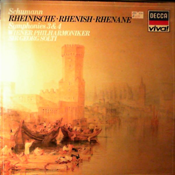 Vienna Philharmonic Orchestra (cond. Solti G.) — Schumann - Symphony No.3 Op.97 "Rhenish"; Symphony No.4 Op.120