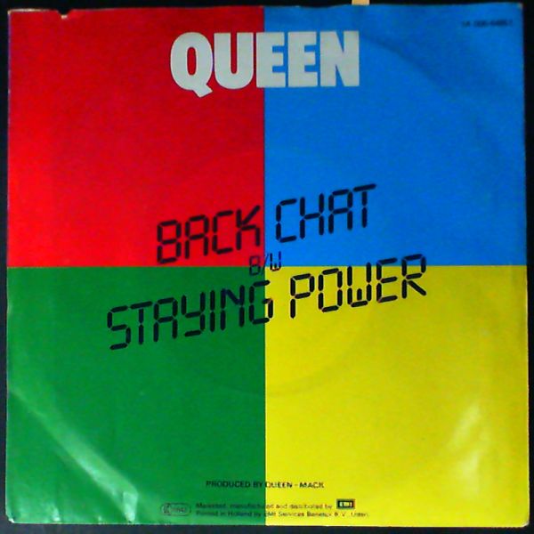 Queen — Staying Power/ Back Chat