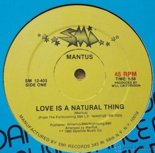 Mantus — Love Is A Natural Thing
