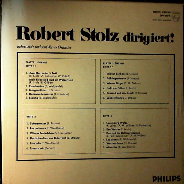 Weens Orkest (dir. Stolz Robert) — Stolz Robert Dirigeert!
