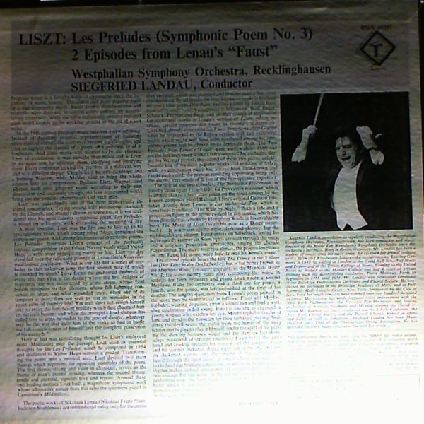 Westphalian Orchestra, Recklinghausen (cond. Landau S.) — Liszt - Les Preludes from Lenau's Faust