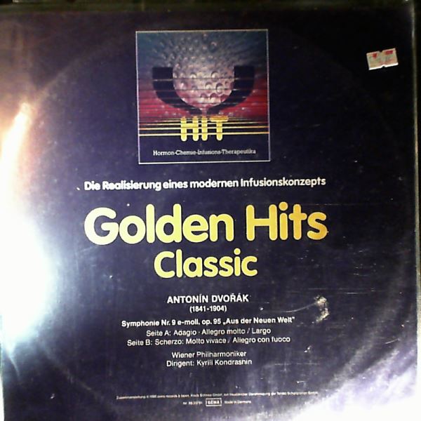 Wiener Philharmoniker (cond. Kondrashin Kyrill) (Кондрашин К.) — Golden Hits Classic: Dvorak A. - Symphonie Nr. 5 (9) in E-Moll Op. 95 "Aus Der Neuen Welt" ("From The New World")
