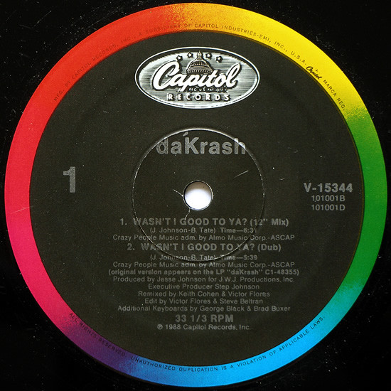 dáKRASH — Wasn't I Good To Ya?