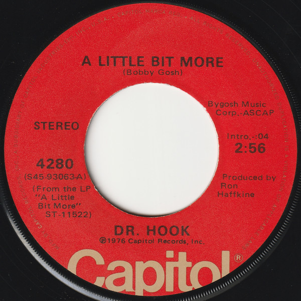 Dr. Hook — A Little Bit More (Edited Version)