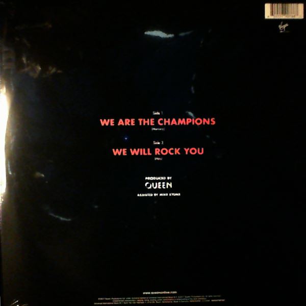 Queen — We Are The Champions B/W We Will Rock You