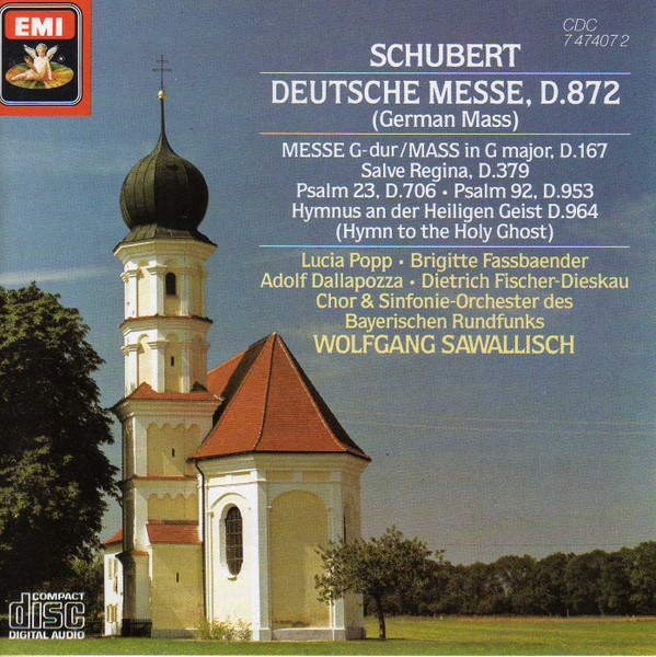 Franz Schubert - Chor Des Bayerischen Rundfunks Und Symphonie-Orchester Des Bayerischen Rundfunks , Wolfgang Sawallisch — Deutsche Messe
