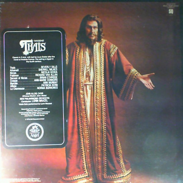 Alldis John Choir/Royal Philarmonic Orchestra (cond. Maazel L.) — Massenet J. - "Thais"