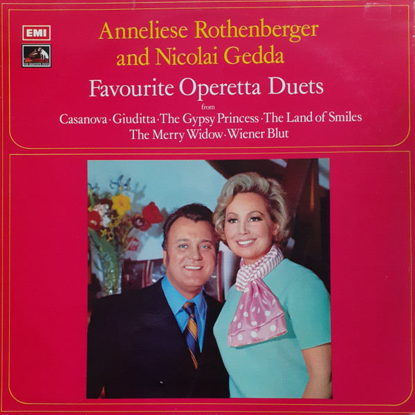 Nicolai Gedda , Anneliese Rothenberger — Favourite Operetta Duets