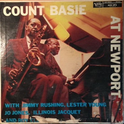 Count Basie , Lester Young — Count Basie And Lester Young At Newport