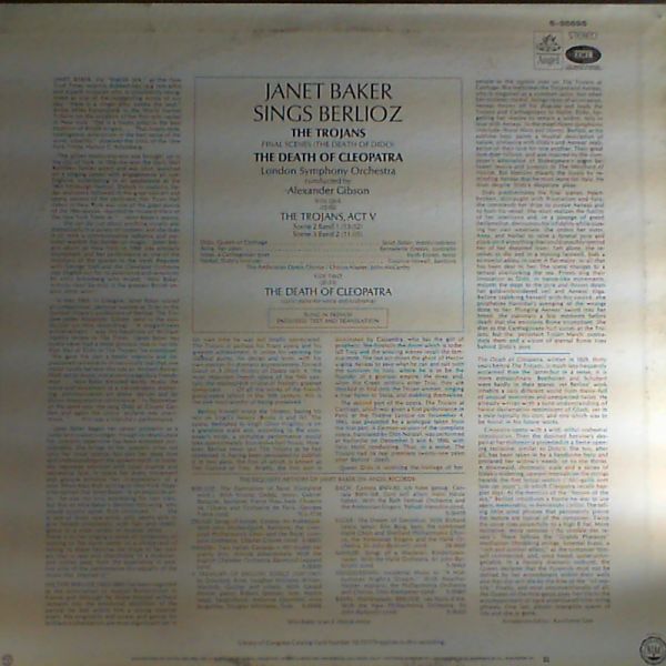 Baker Janet — Sings Berlioz