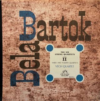 Bela Bartok — The Six String Quartets - Album II