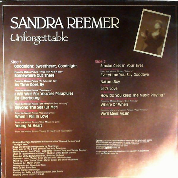 Reemer Sandra — Unforgettable