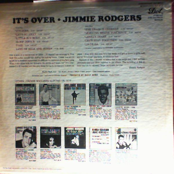 Rodgers Jimmie — It's Over