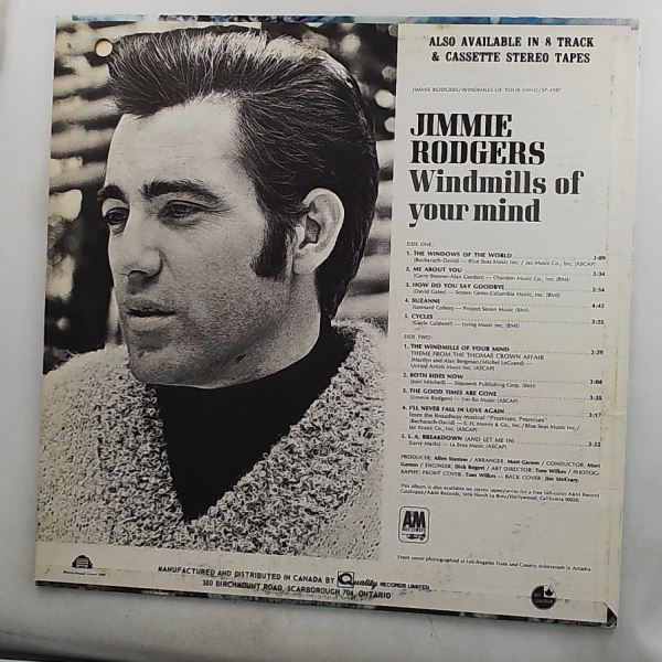 Rodgers Jimmie — Windmills Of Your Mind