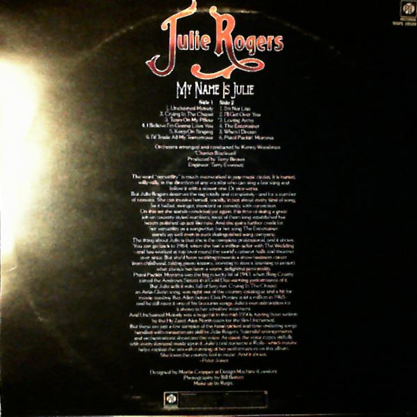Rogers Julie — My Name Is Julie