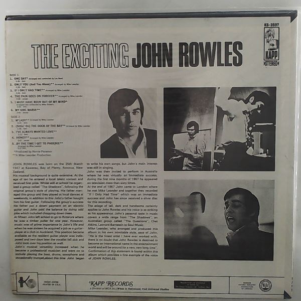 Rowles Jimmy — Exciting Rowles Jimmy