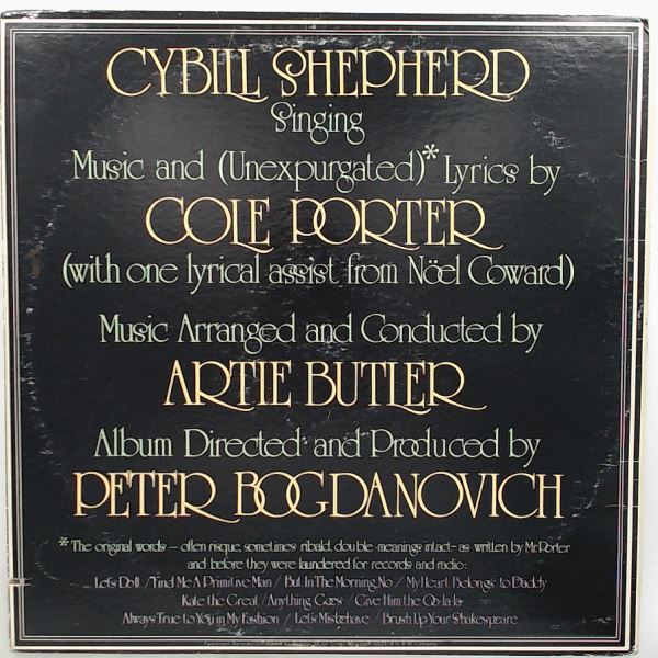 Shepherd Cybill — Cybill Does It... ...To Porter Cole